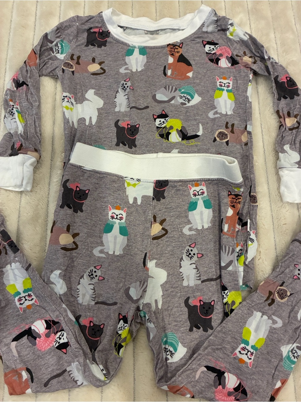 Little Sleepies Cozy Cats 2-Piece Pajama Set 🐱🌙